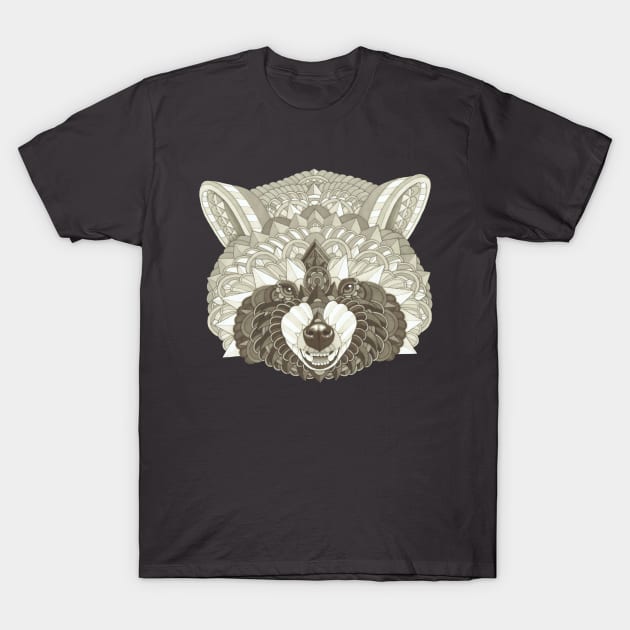 Fancy Trash Panda T-Shirt by mjmillustration